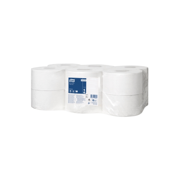Tork Mini Jumbo szary papier toaletowy - opakowanie